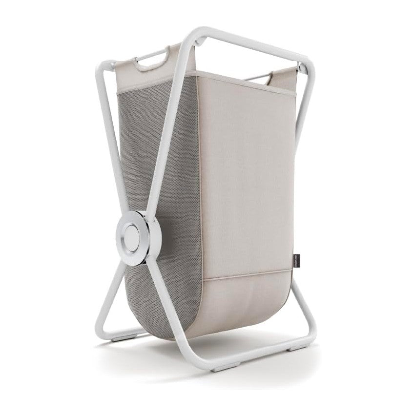 simplehuman X-Frame Hamper, Single Compartment Laundry Hamper for Bedroom Bat...