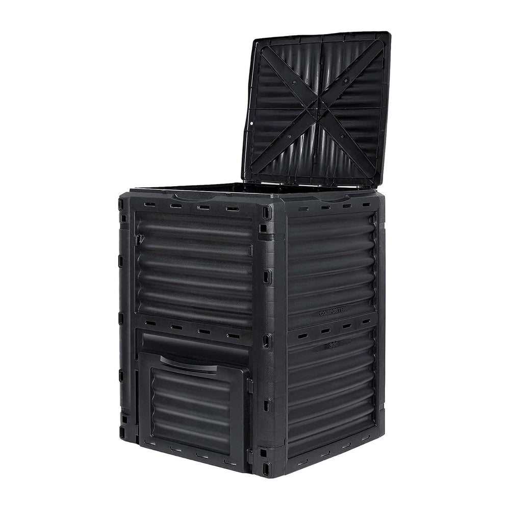 Simply Bio Garden Compost Bin from BPA-Free Material - 80 Gallon (300 L) Larg...