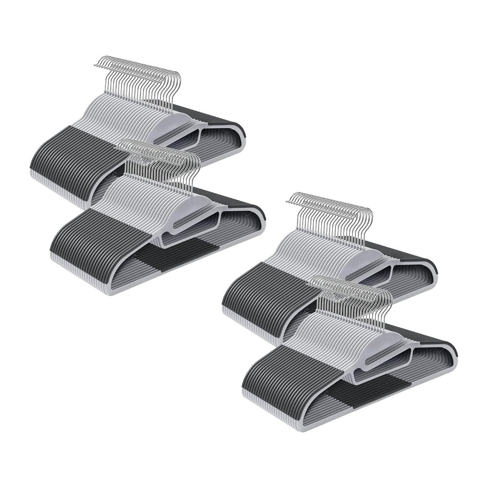 SONGMICS Suit Hangers, Set of 100, Non-Slip, S-Shaped Opening