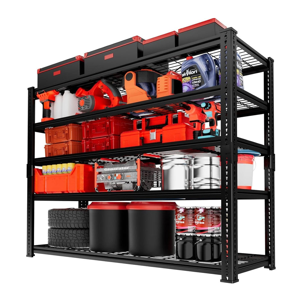 Storage Shelves, Garage Shelving Heavy Duty 2800 LBS Capacity, 48"L x 18...