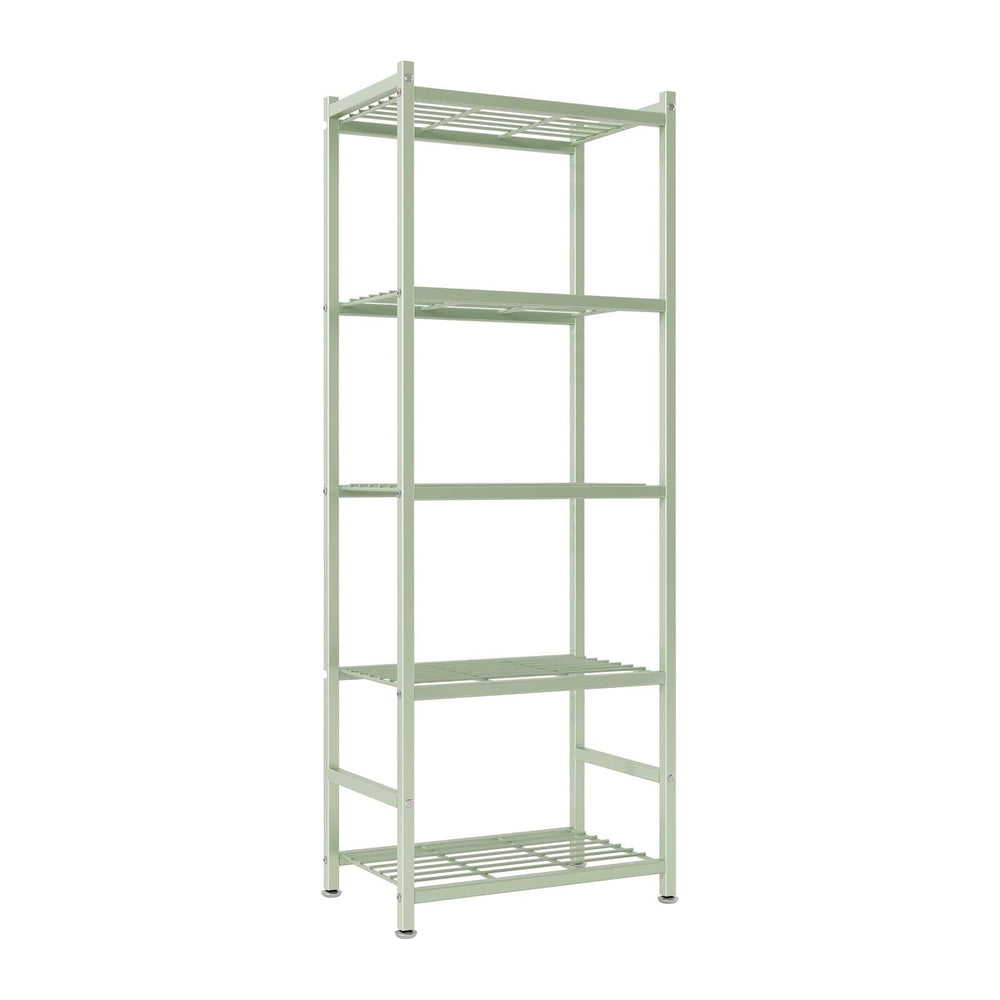 Storage Shelves, Metal Shelving Unit with Adjustable Feet, Shelf Organizer fo...