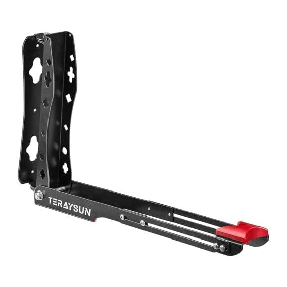 Swivel Bike Wall Mount Rack, Adjustable Vertical Bicycle Hanger for Garage St...