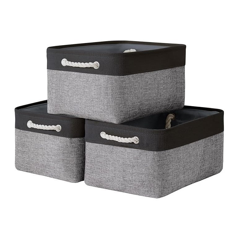 TheWarmHome Collapsible Storage Bin (3 Pack)