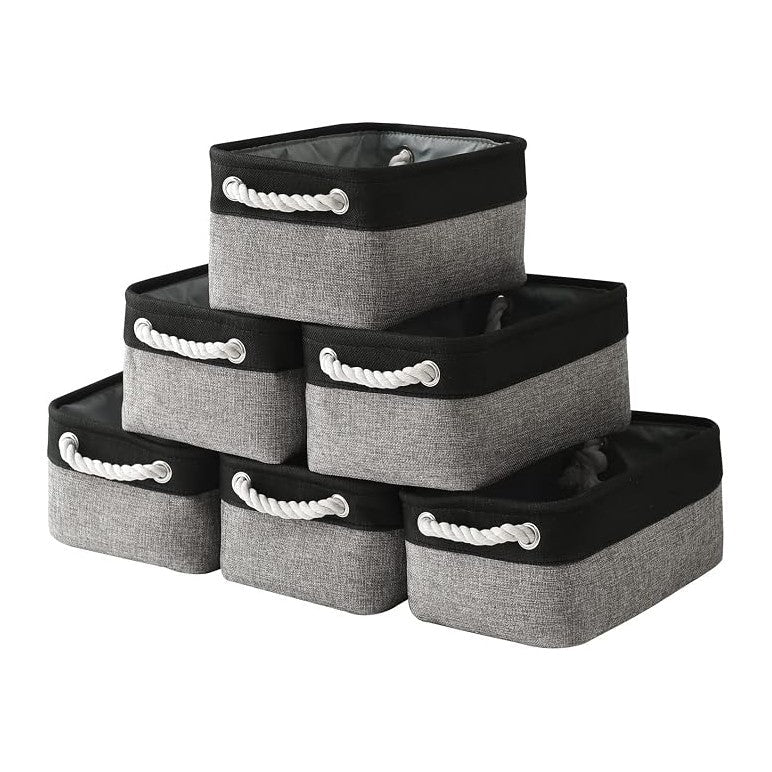 TheWarmHome Storage Basket for Organizing (6 Pack)