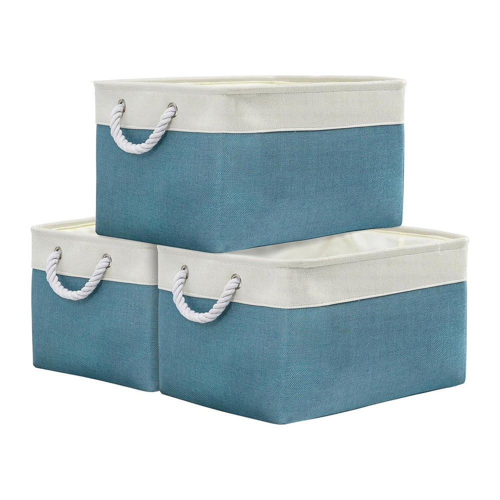 TheWarmHome Storage Baskets for Organizing (3 Pack)