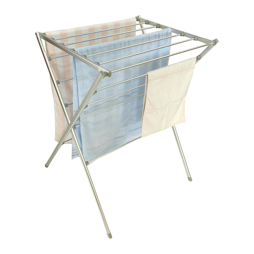 TOTES BABIES Premium Aluminum Foldable Laundry Rack