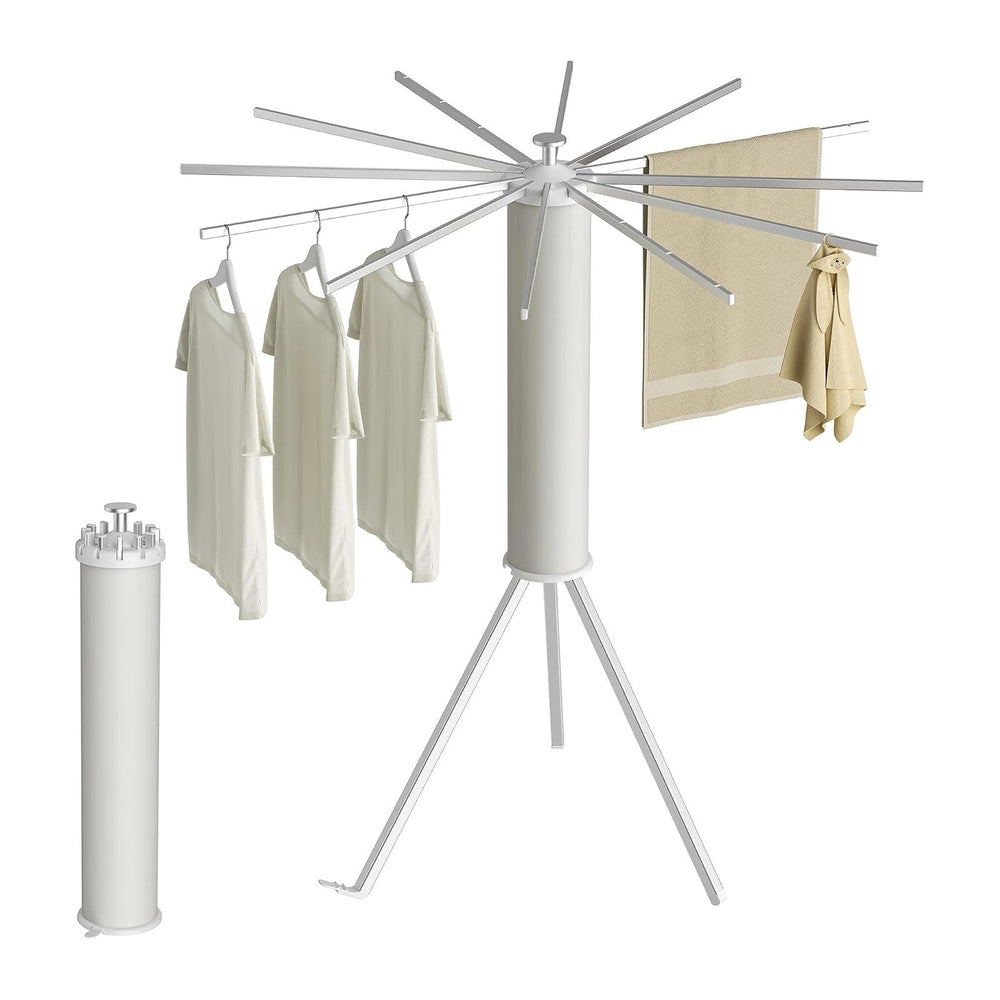 Tripod Clothes Drying Rack, Garment Rack Portable and Foldable Space Saving