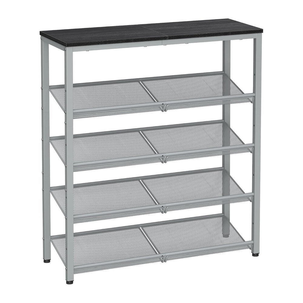 VASAGLE 5-Tier Shoe Rack, Adjustable, Freestanding