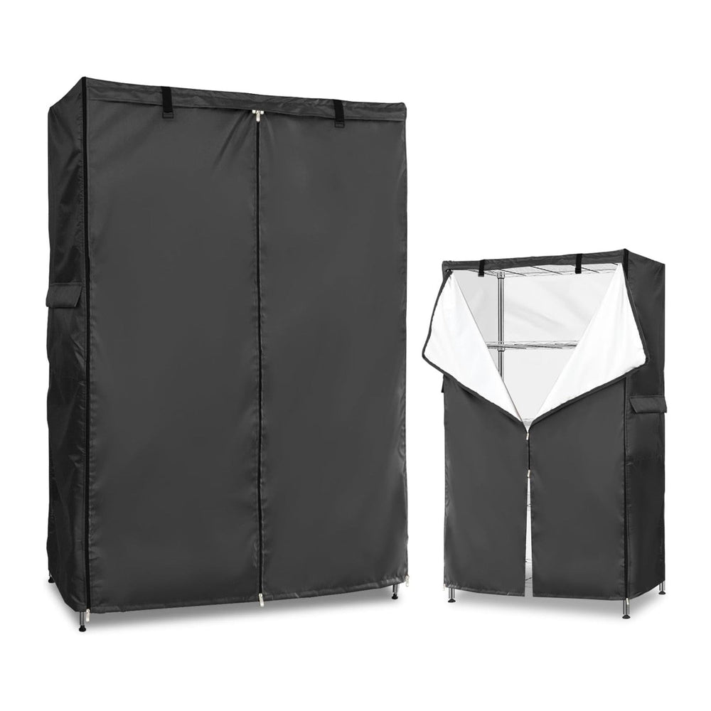 Wire Rack Covers,Heavy Duty 600D Dustproof Waterproof Storage Rack Covers for...