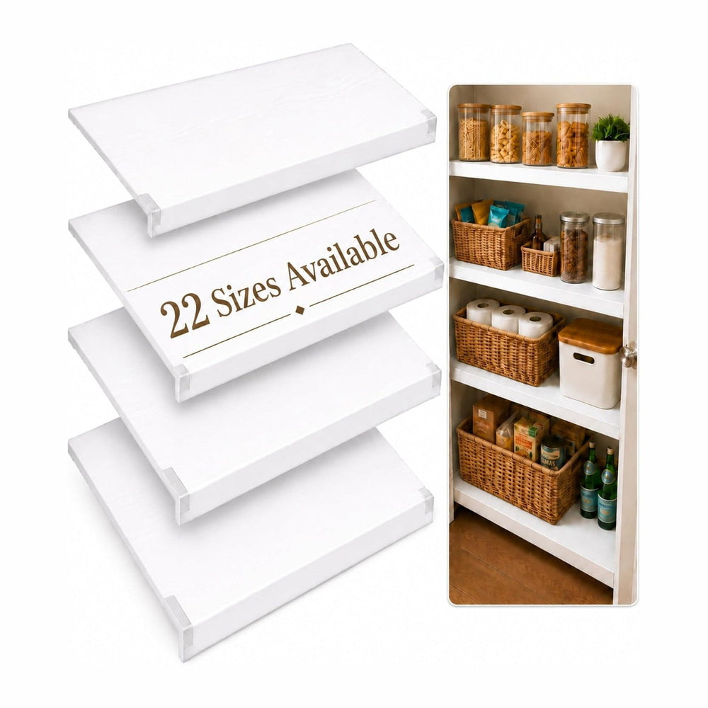 Wire Shelf Covers for Pantry Wire Rack Covers for Shelves 24X12-4PCS
