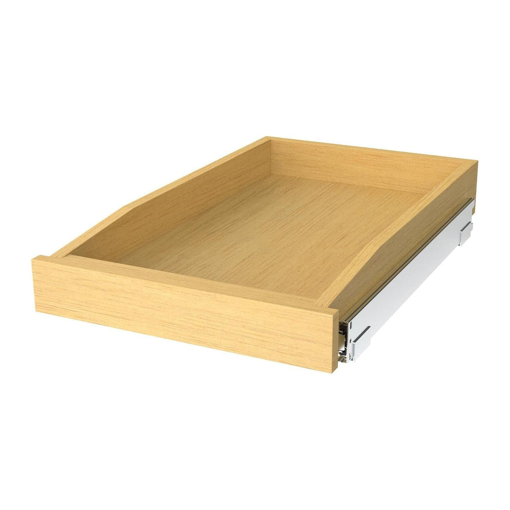 Wooden Pull out Cabinet Organizer 23" W x 21" D x 3.35" H, Hea...