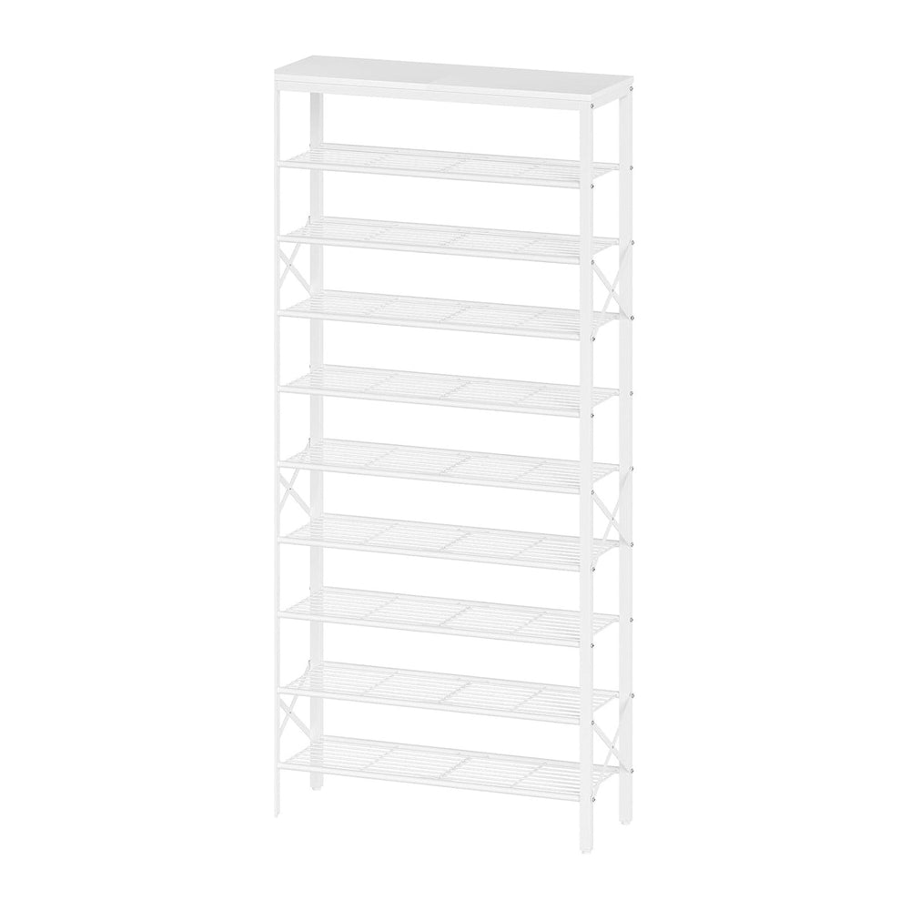 YATINEY 10 Tier Shoe Rack, Large Capacity Shoe Storage Organizer Holds 40 Pai...